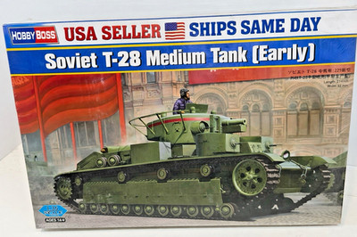 1/35 Hobby Boss Soviet T-28 Medium Tank (Early) #83851 SEALED BOX/NEW/USA SELLER