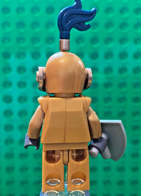 LEGO Gold Knight Minifigure (cas415) Castle Fantasy Drawbridge Defense 7079