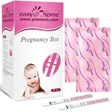 Easy@Home Pregnancy Test Strips Kit, 20 Pack Early Detection hCG Tests - Bulk