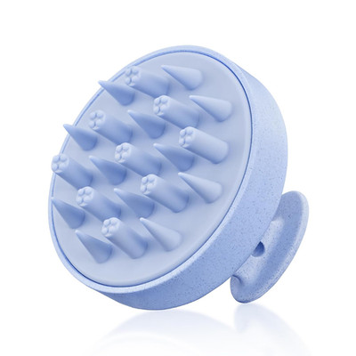 Hair Scalp Massager Brush with Soft Silicone Bristles for Hair Growth & Dandruff
