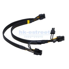 8pin to PCIe Dual 8pin GPU Video Graphics Card Power Cable for DELL T7920 30cm