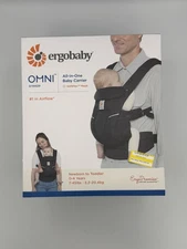 Ergobaby Omni Breeze All- in one Position Mesh Baby Carrier - Onyx Black