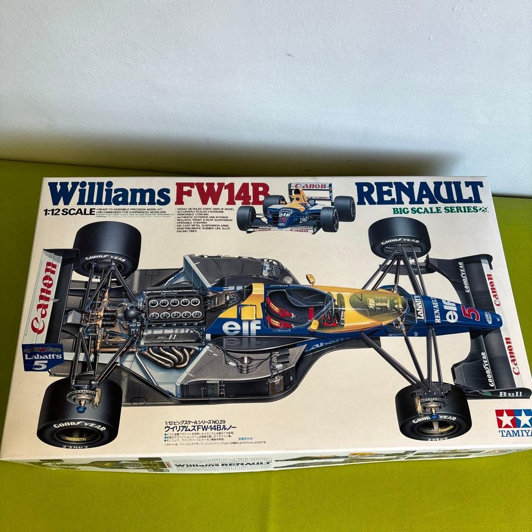 Tamiya Williams FW14B 1:12 scale Renault #af15f4
