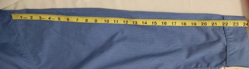 BROOKS BROTHERS Herren Medium Pyjama Shirt blau weiß kariert Baumwolle Knopfleiste - Bild 6 von 8