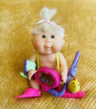 1997 Cabbage Patch Kids Bubble Baby ‘My Magic Snorkel’ Doll (no Outfit/Armband)
