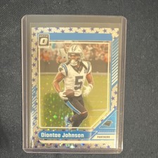 Panini Donruss Optic Stars Prizm Diontae Johnson #30 Panthers NFL 2024