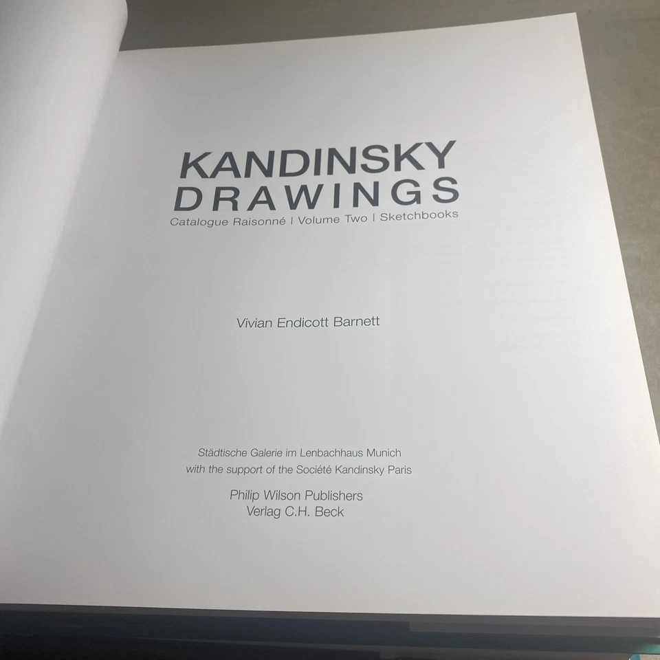 Catalogue Raisonne: Kandinsky Drawings - 2 Volume Hardcover Set / MSR Foto 4 de 4