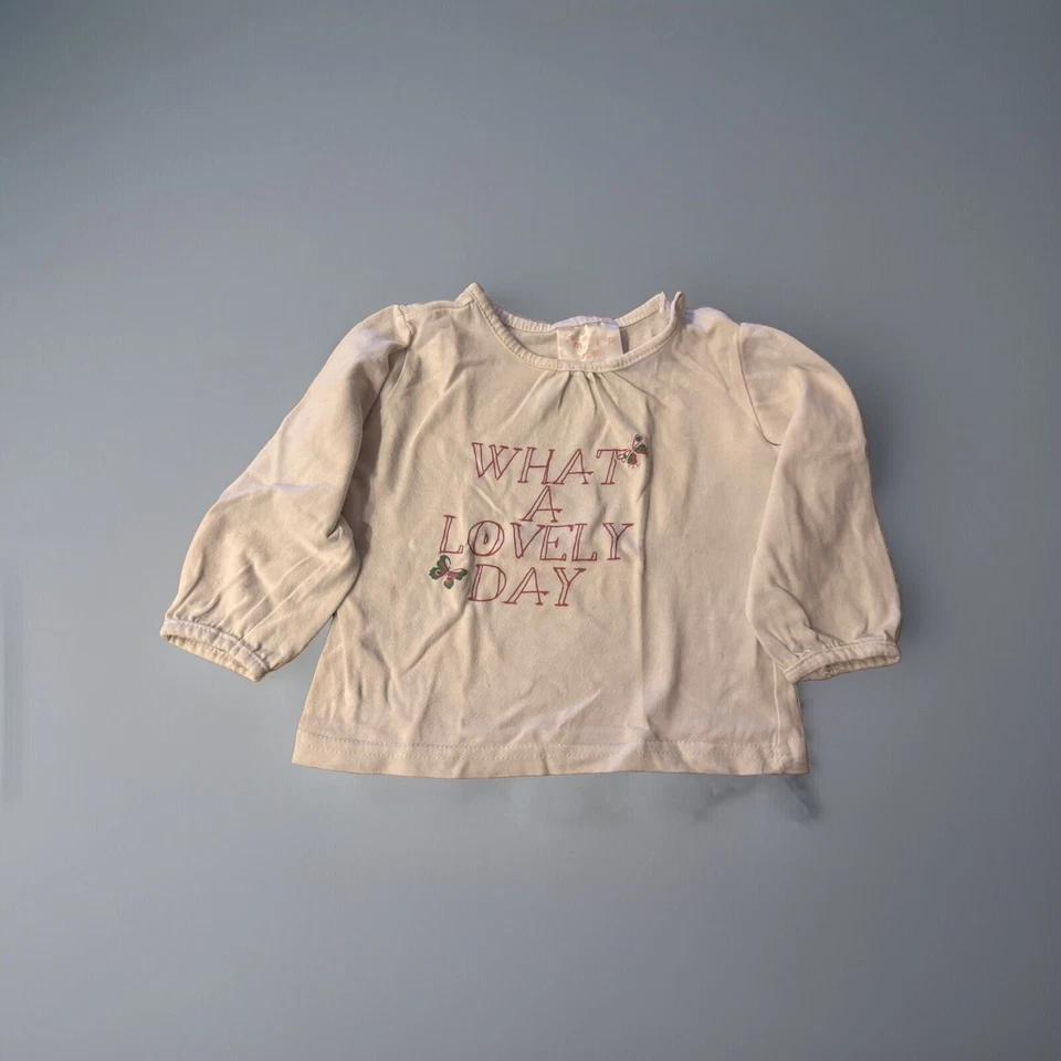 Langarmshirt Mädchen Gr.  74 / 80