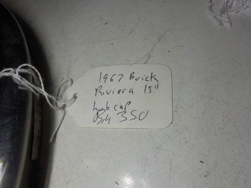 1967 Buick Riviera 15" Wheel Cover Hub Cap OEM