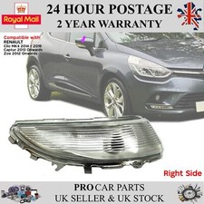 Wing Mirror Indicator Light Lens Right Side For Renault Clio IV Captur Zoe
