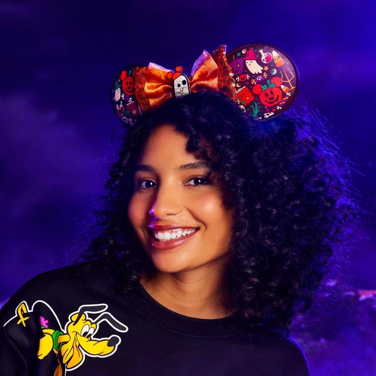 NEW! Disney Parks Minnie Halloween 2022 Ear Headband 