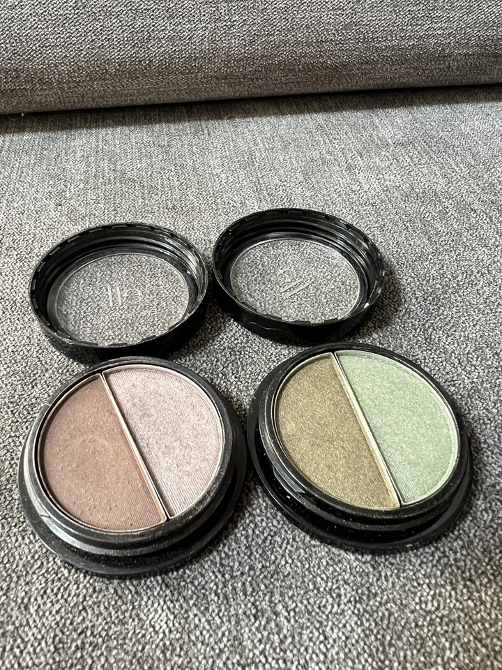 e.l.f. Essentials Duo Eye Shadow Powder Green Pallet Purplish Pallet - Image 2 of 3