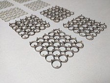 Typewriter Vintage Antique Style Keys - Ring and lens unassembled DIY  - 200pc thumbnail