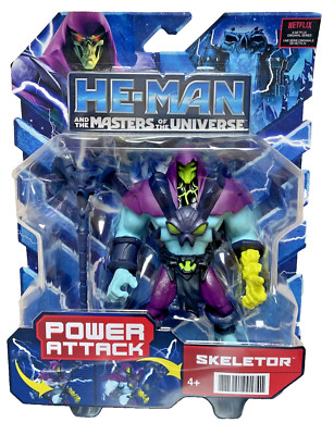 MATTEL ''HE MAN AND THE MASTERS OF THE UNIVERSE'' POWER ATTACK SKELETOR