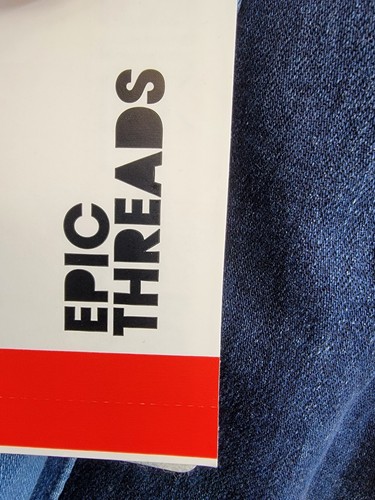 Epic Threads Colorblocked Shortall Little Girls 4T Varsity Denim Button Closure - Picture 16 of 17