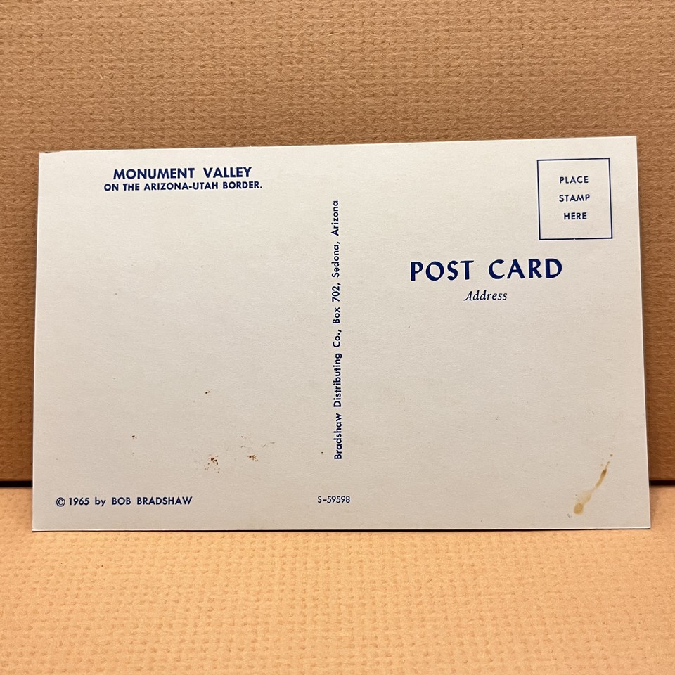 Vintage Chrome postcard 1950s Cowboy on horse Monument valley J9 eBay