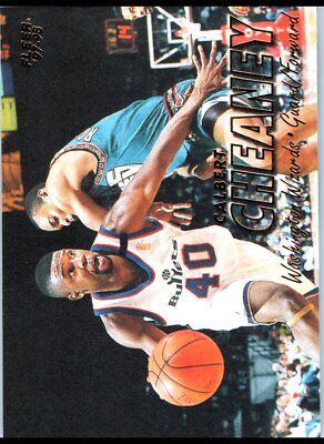 1997 Fleer #75 Calbert Cheaney Near Mint