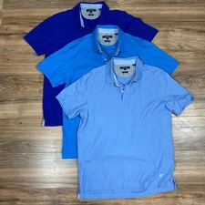 Creiux Soho Fit Polo (3) Men's XL Color Blue