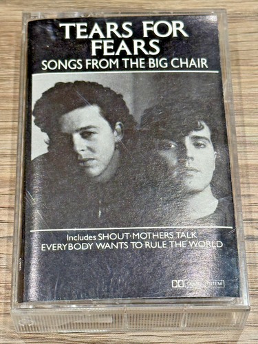 TEARS FOR FEARS SONGS FROM THE BIG CHAIR CASSETTE TAPE EX/VG+ CRC RECORD CLUB