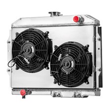 407 3 Row Radiatorshroud Fan For 1963-1974 Amc Javelin Amx Rambler V8 Gas