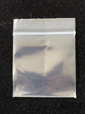 Clear Plastic Zip Baggies 1.5" x1.5"