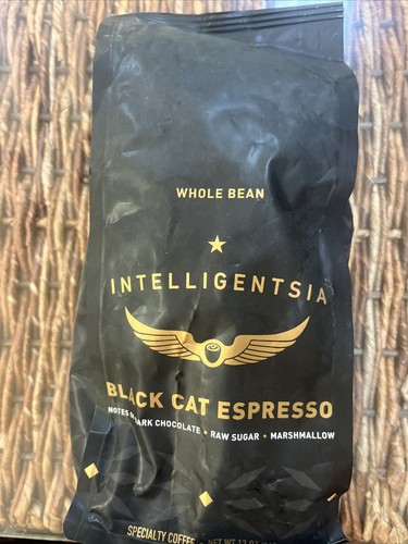 Intelligentsia Black Cat Espresso ganze Bohne Spezialität Kaffee Medium 12 oz NEU
