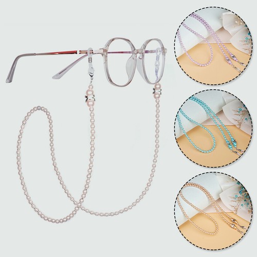 Fashion Reading Eyeglass Glasses Chain Cord Lanyard Sunglasses Neck Holder Strap - Picture 1 of 19