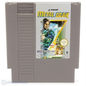 Gioco Nintendo NES - Metal Gear PAL-B con scatola originale