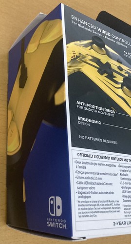 NINTENDO SWITCH POKEMON PIKACHU LIGHTENING ENHANCED WIRED CONTROLLER BNIB GIFT - Picture 13 of 15