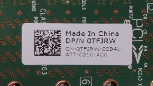 Dell LSI SAS9206-16e SAS SATA Host Bus Adapter HBA Quad 8644 Ports 6G TFJRW - Picture 4 of 5
