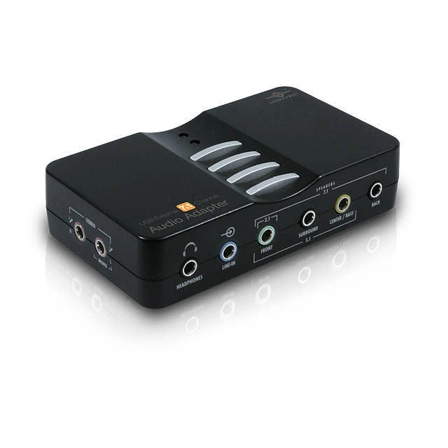 Vantec NBA-200U USB External 7.1 Channel Audio Adapter - Image 2 of 4
