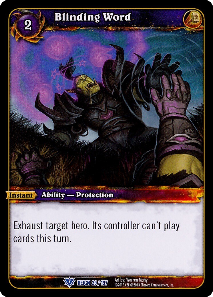 WOW TCG World of Warcraft : Reign of Fire Rare & Epic - SELECT YOUR CARD! |  eBay