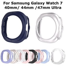Protective Bumper Cover for Samsung Galaxy Watch 7 40mm 44 47mm Ultra Frame Case