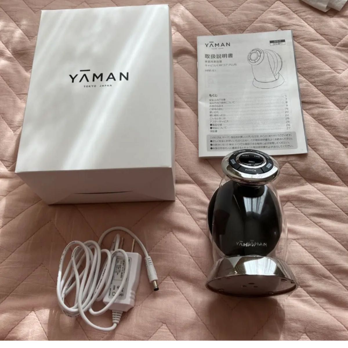 YA-MAN Body Beauty Device Cavispa RF Core PLUS Black HRF-51B