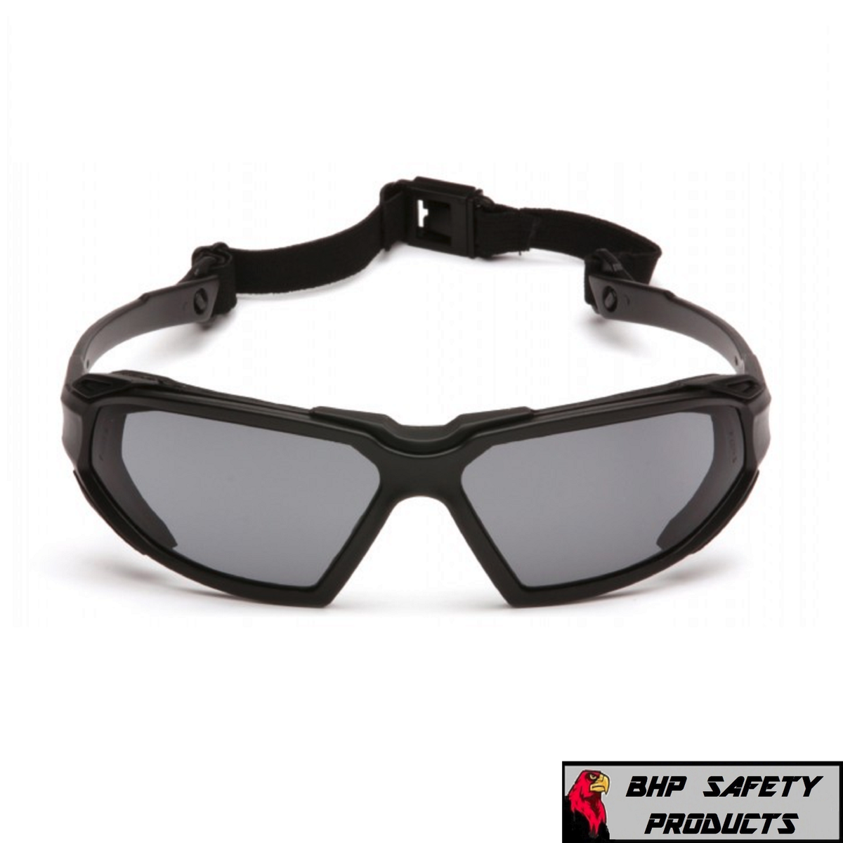 PYRAMEX HIGHLANDER SAFETY GLASSES GRAY ANTI-FOG LENS WORK