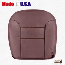 1995 To 1999 Gmc Sierra Suburban Yukon Driver Passenger Leather Seat Cover Red 1995 To 1999 Gmc Sierra Suburban Yukon Driver Passenger Leather Seat Cover Red