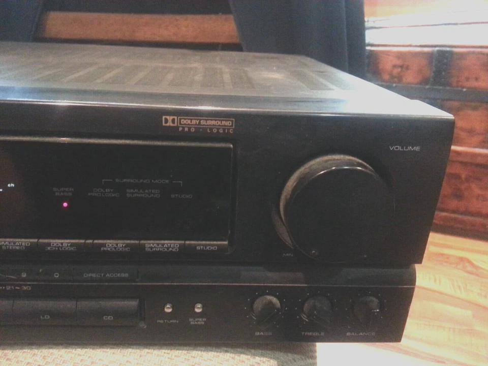 OPTIMUS STAV-3350 Dolby Surround Pro Logic Stereo Receiver Professional Series - Image 4 of 4