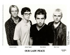 OUR LADY PEACE BAND PROMO PHOTO #2 publicity press 8X10 Clumsy Superman's Dead