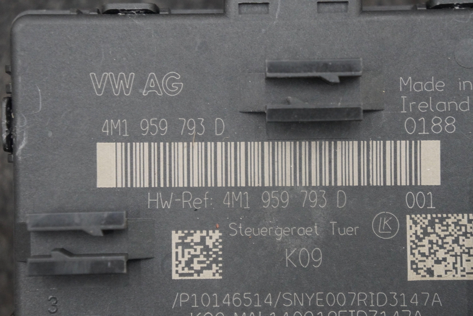 Front Left Driver Door Computer Control Module 4M1959793D Lamborghini Urus 2019