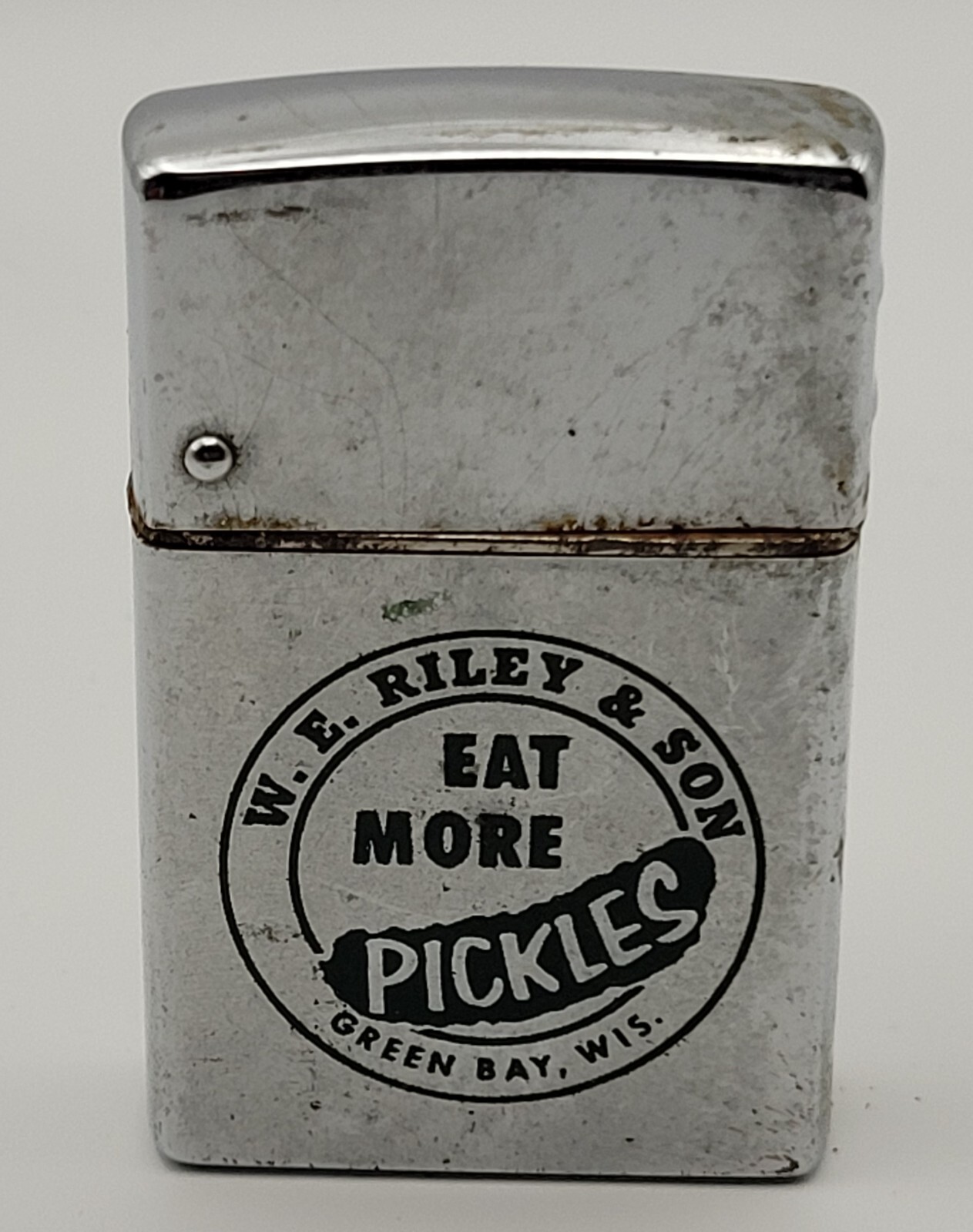 W.e. Riley & Son Eat More Pickles Green Bay Wi