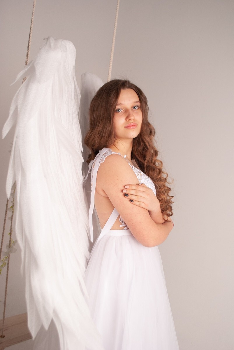 トリートユアセルフ angel wings long dress white トリートユアセルフ angel wings long dress white