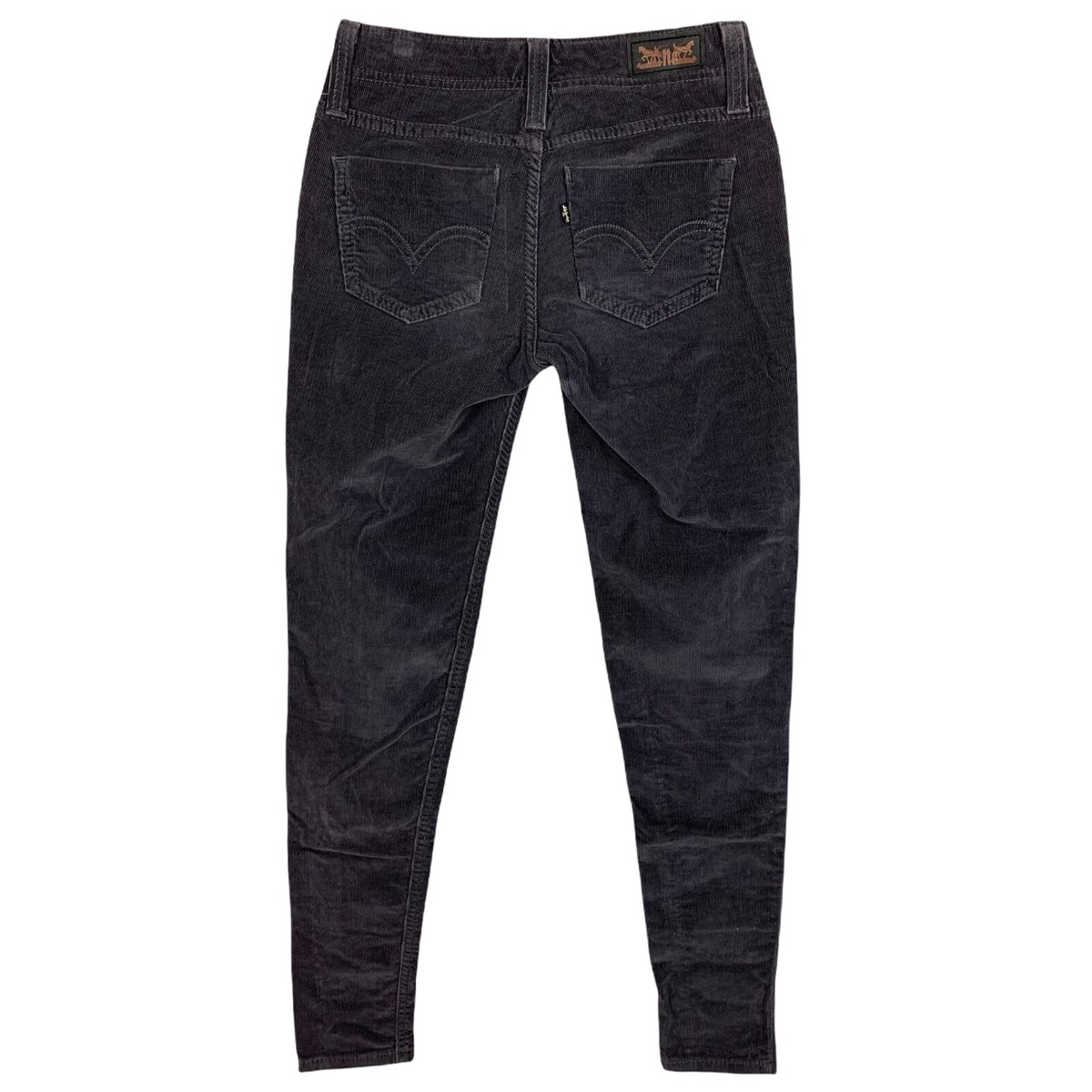 w double polyester pants サイズ1 W005 ovy Women's double polyester pants, size 1, style number W005