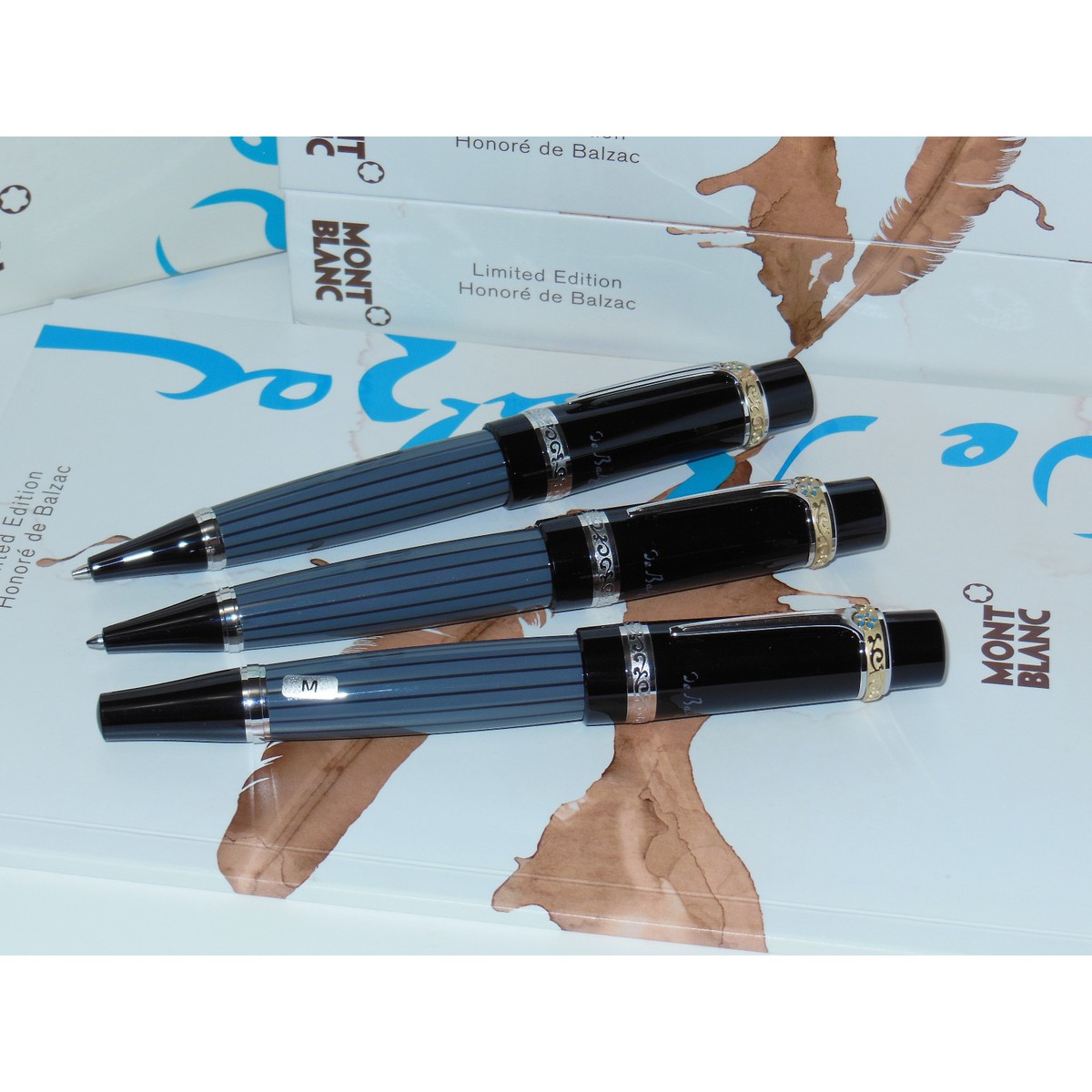 Montblanc Writers Edition Honore de Balzac Fountain/Ballpoint
