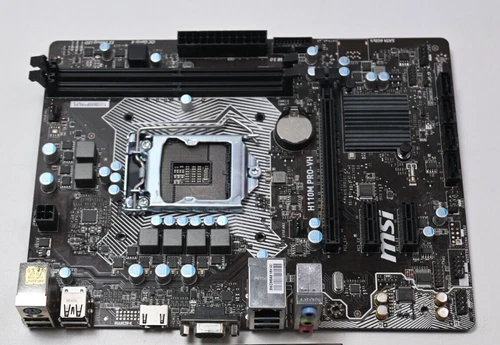 Motherboard MSI H110M Pro-VH for 6th 7th Gen Intel s.1151  No Backplate