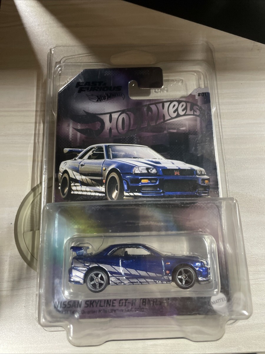 Hot Wheels NFTGarage Fast & Furious Nissan Skyline GT-R