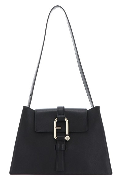 Furla Nuvola Shoulder Bag S Schultertasche Tasche Nero Schwarz Neu-image