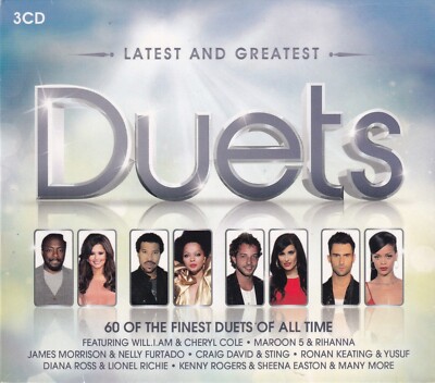 DUETS 3 CD Box 60 Songs Greatest Best of Album Tolle Duette Pop Hymnen #T1853