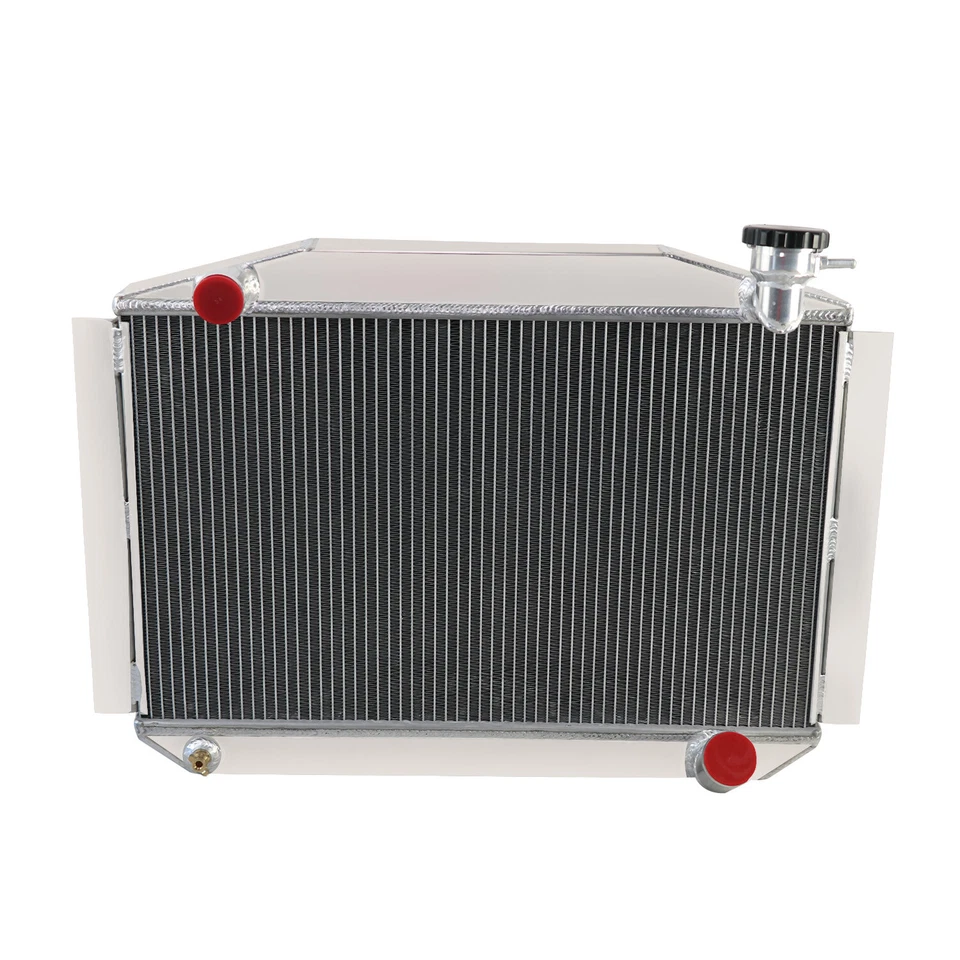 4 Rows Radiator Fan Shroud Relay for 1955-60 Chevy Corvette 4.3L 4.6L V8 3.8L L6 - Image 3 of 4