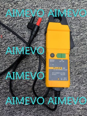 Fluke I30 AC/DC Current Clamp Max Current 20A Banana head | eBay