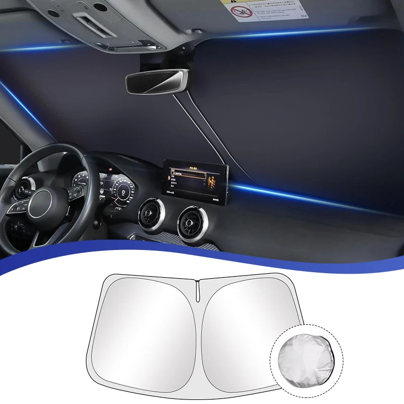 For Infiniti Q50 2014-19 Windshield Visor SunShade Custom Made Sun Shade Foto 3 de 4